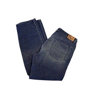 Polo Jeans Ralph Lauren Corduroy Pants Mens 36x30 Blue Straight Hayden 90s Y2K